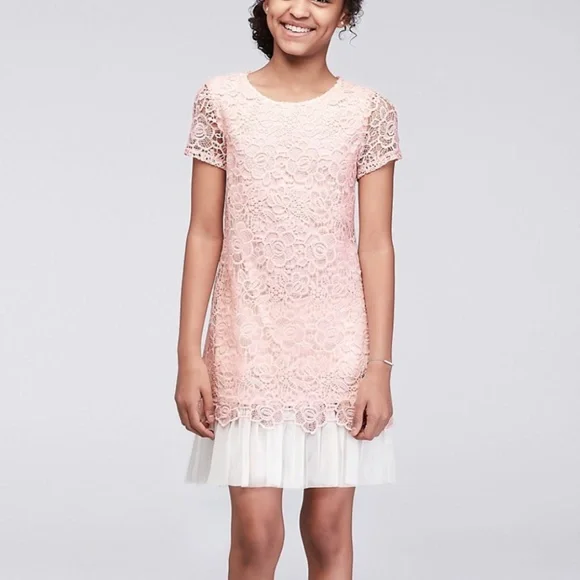 small white lace dress Isadora Lace Mini Dress main image 0